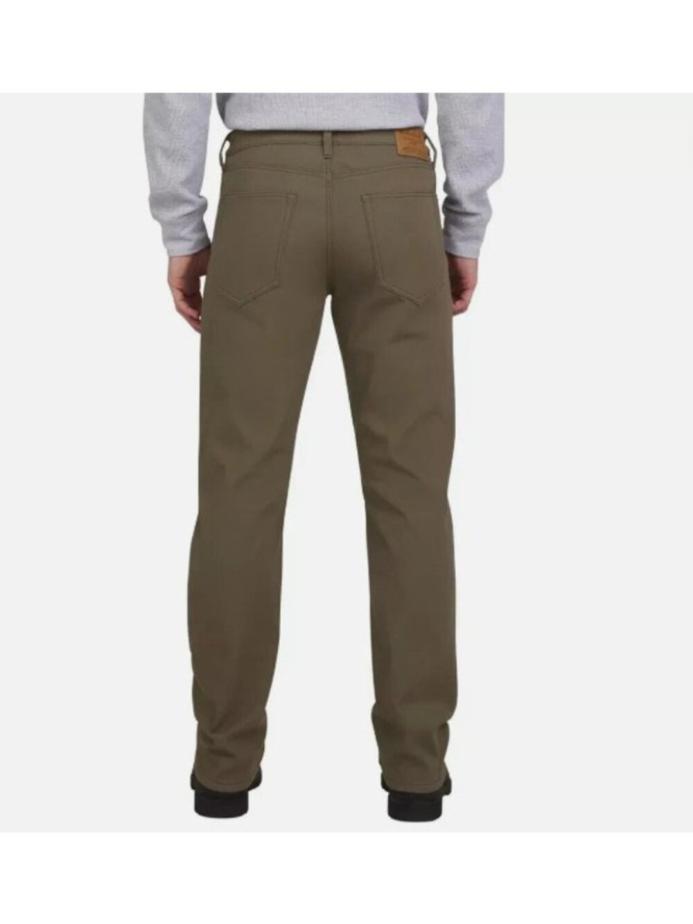 Original Weatherproof Vintage Men’s Fleece Lined Pant-Olive-Size 34x30-NWOT - Picture 2 of 2